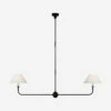 Piaf Large Two Light Linear Pendant -Bloomingville Shop PiafLargeLinearPendantAgedIron1