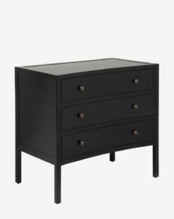 Pierre Double Nightstand -Bloomingville Shop PierreDoubleNightstand MFRN0293 BLK OS D2