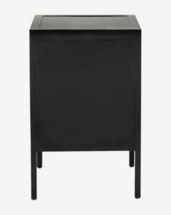 Pierre Single Nightstand -Bloomingville Shop PierreSingleNightstand MFRN0294 BLK OS D2