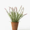 Potted Faux Lavender Topiary 2 Potted Faux Lavender Topiary -Bloomingville Shop PottedFauxLavenderTopiary MDCR2810 GRN OS MAIN T