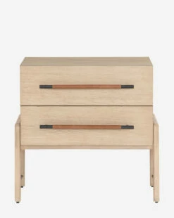 Ralston 2-Drawer Nightstand -Bloomingville Shop Ralston2 DrawerDresser MFRN1415 OAK OS MAIN