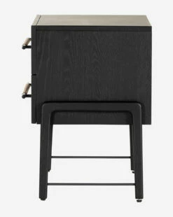 Ralston 2-Drawer Nightstand -Bloomingville Shop Ralston2 DrawerNightstand MFRN1415 BLK OS D1