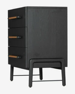 Ralston 3-Drawer Nightstand -Bloomingville Shop Ralston3 DrawerNightstand MFRN1414 BLK OS D3