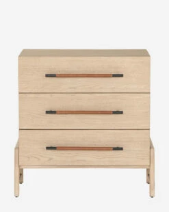Ralston 3-Drawer Nightstand -Bloomingville Shop Ralston3 DrawerNightstand MFRN1414 OAK OS MAIN
