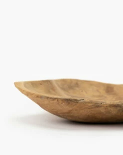 Raw Edge Teak Bowl -Bloomingville Shop RawEdgeTeakBowl MDCR1918 TEK D1