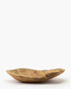 Raw Edge Teak Bowl -Bloomingville Shop RawEdgeTeakBowl MDCR1918 TEK L