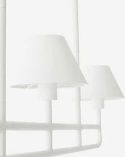 Remy Chandelier -Bloomingville Shop RemyChandelier MLHT1603 WHT OS D2