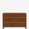 Renata 6-Drawer Dresser -Bloomingville Shop Renata6 DrawerDresser MFRN2556 SND OS MAIN