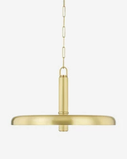 Reynolds Aged Brass Pendant -Bloomingville Shop ReynoldsAgedBrassPendant MLHT1790 AGB L D1 T