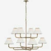 Rigby Two-Tier Chandelier 2 Rigby Two-Tier Chandelier -Bloomingville Shop RigbyTwo TierChandelier MLHT1510 BRO OS MAIN