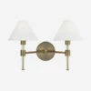 Robert Double Vanity Light -Bloomingville Shop RobertDoubleVanityLight MLHT0773 BRS OS MAIN
