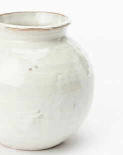 Rounded Ceramic Vase -Bloomingville Shop RoundedCeramicVase 1