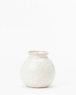 Rounded Ceramic Vase -Bloomingville Shop RoundedCeramicVase S