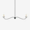 Saxon Linear Chandelier -Bloomingville Shop SaxonLinearChandelier MLHT1837 BLK OS MAIN T