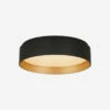Shaw Flush Mount -Bloomingville Shop ShawFlushMount MLHT0796 BLK S MAIN
