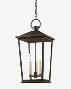 Soren Outdoor Lantern -Bloomingville Shop SorenOutdoorLantern MLHT1617 TBZ OS