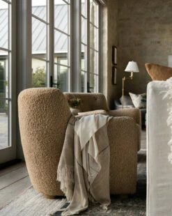 Magda Teddy Bear Boucle Lounge Chair -Bloomingville Shop Spring Templated 56