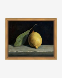 Still Life With Lemon