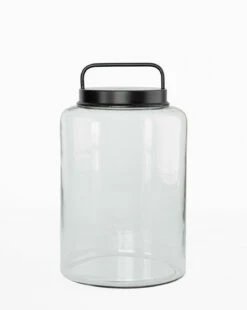 Strafford Glass Canister -Bloomingville Shop StraffordGlassCanister MKTN0631 GLS L 45f8b2e6 78a6 46b7 af4f ba9d5685560f