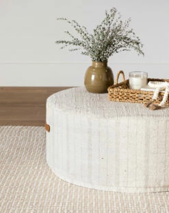 McKay Round Ottoman -Bloomingville Shop StyledD8