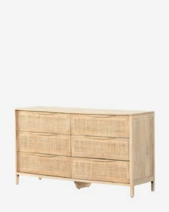 Summer 6-Drawer Dresser -Bloomingville Shop Summer6 DrawerDresser MFRN1614 NAT OS D1 T
