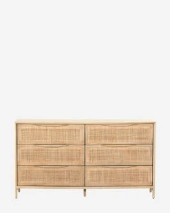 Summer 6-Drawer Dresser -Bloomingville Shop Summer6 DrawerDresser MFRN1614 NAT OS MAIN T