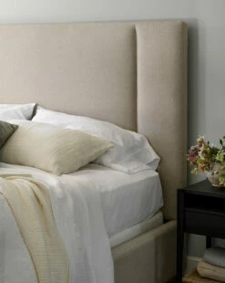 Mina Upholstered Bed -Bloomingville Shop Summer Catalogue 29