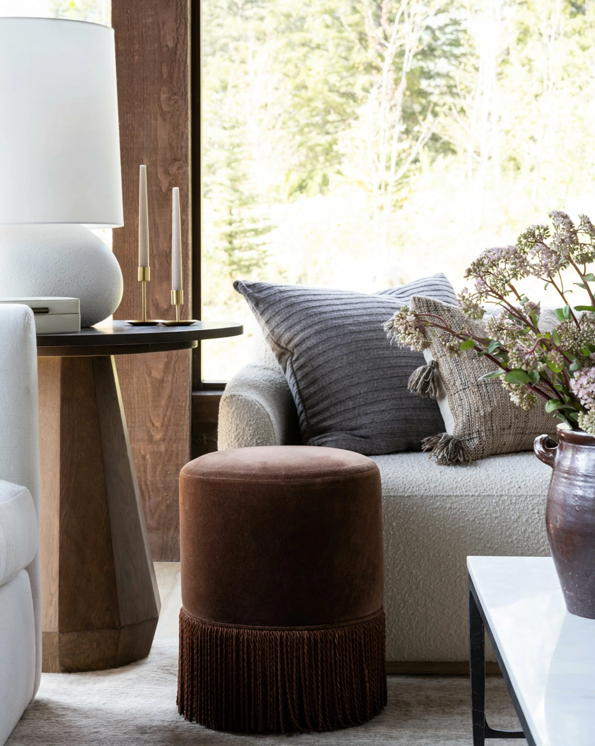 Astrid Fringe Stool 4 Astrid Fringe Stool - Image 2