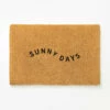 Sunny Days Doormat -Bloomingville Shop SunnyDaysDoormat MRUG0763 NAT 24x36 MAIN
