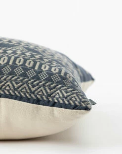 Tamsin Indoor/Outdoor Pillow 9 Tamsin Indoor/Outdoor Pillow -Bloomingville Shop TamsinIndoorOutdoorPillow MPLW1133 BLU 22x22 D1