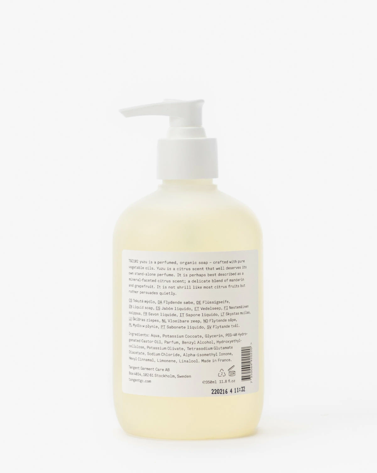 Tangent Yuzu Hand Soap 4 Tangent Yuzu Hand Soap - Image 2