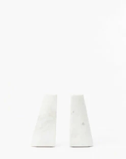 Bloomingville Tapered Marble Bookends (Set Of 2)