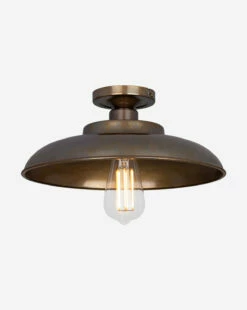 Telal Flush Ceiling Light -Bloomingville Shop TelalFlushCeilingLight MLHT0951 ABR OS D1
