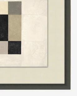 Textured Block Print -Bloomingville Shop TexturedBlockPrint MART1598 BAW 24x24 F D1