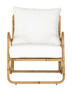 Tivoli Outdoor Lounge Chair -Bloomingville Shop TivoliOutdoorLoungeChair MFRN1506 WHT OS