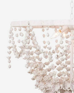 Vanessa Basin Chandelier -Bloomingville Shop VanessaBasinChandelier MLHT1483 WHT OS D1