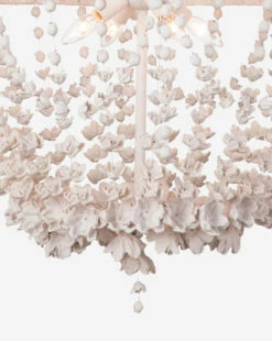 Vanessa Basin Chandelier -Bloomingville Shop VanessaBasinChandelier MLHT1483 WHT OS D2