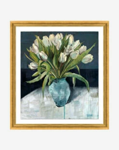 Vase Of Tulips Still Life