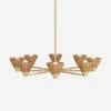 Ventura Chandelier -Bloomingville Shop VenturaChandelier MLHT1768 NAT OS T