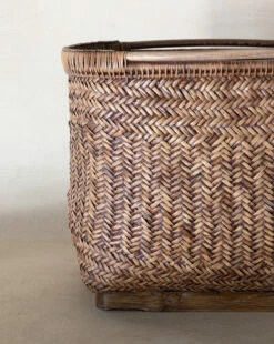 Verona Basket 7 Verona Basket -Bloomingville Shop VeronaVintageBasket MDCR1698 NAT OS D1