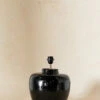 Vintage Black Glazed Lamp -Bloomingville Shop VintageBlackGlazedLamp MLHT1058 BLK OS D2