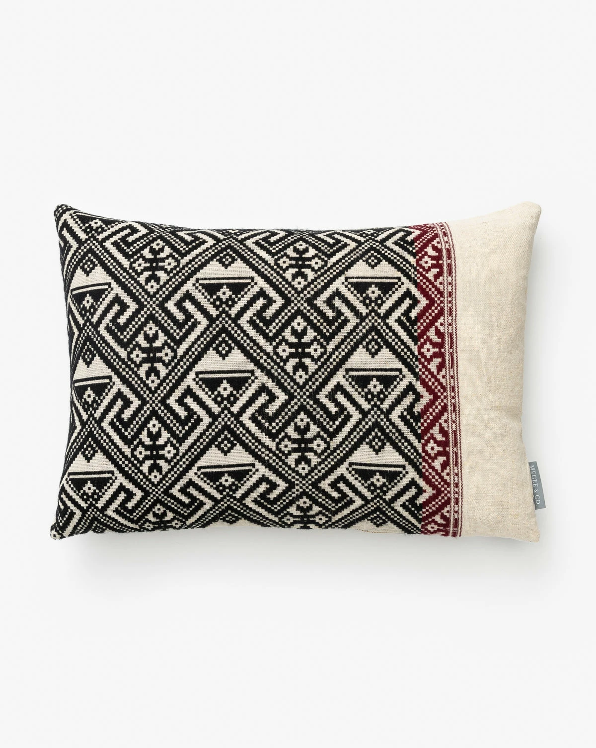 Vintage Black Tribal Print Pillow Cover No. 4 3 Vintage Black Tribal Print Pillow Cover No. 4