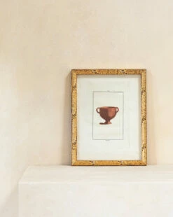 Vintage Brown Vase Painting III