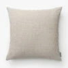 Vintage Gray Crosshatch Pillow Cover No. 1