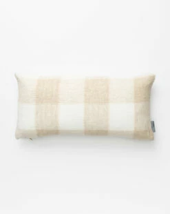 Vintage Natural Plaid Pillow Cover No. 1