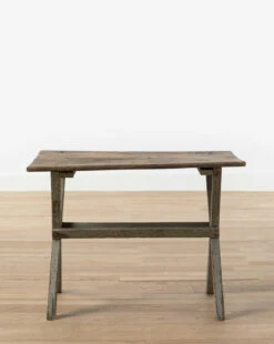 Vintage Sawbuck Side Table