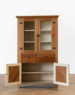 Vintage Wooden Cupboard -Bloomingville Shop VintageWoodenCupboard MFRN2084 WDN OS D2