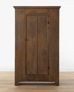 Vintage Wooden Single Door Wardrobe
