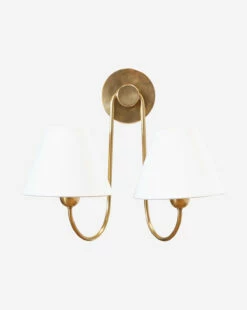 Wainwright Double Swoop Sconce 15 Wainwright Double Swoop Sconce -Bloomingville Shop WainwrightDoubleSwoopSconce MLHT1147 BRS OS MAIN