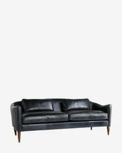 Warner Leather Sofa -Bloomingville Shop WarnerLeatherSofa MFRN0604 BLK OS D1
